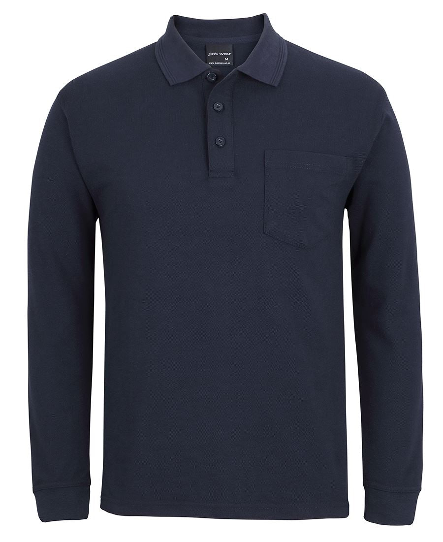 210PL JB's 210 L/S Pocket Polo