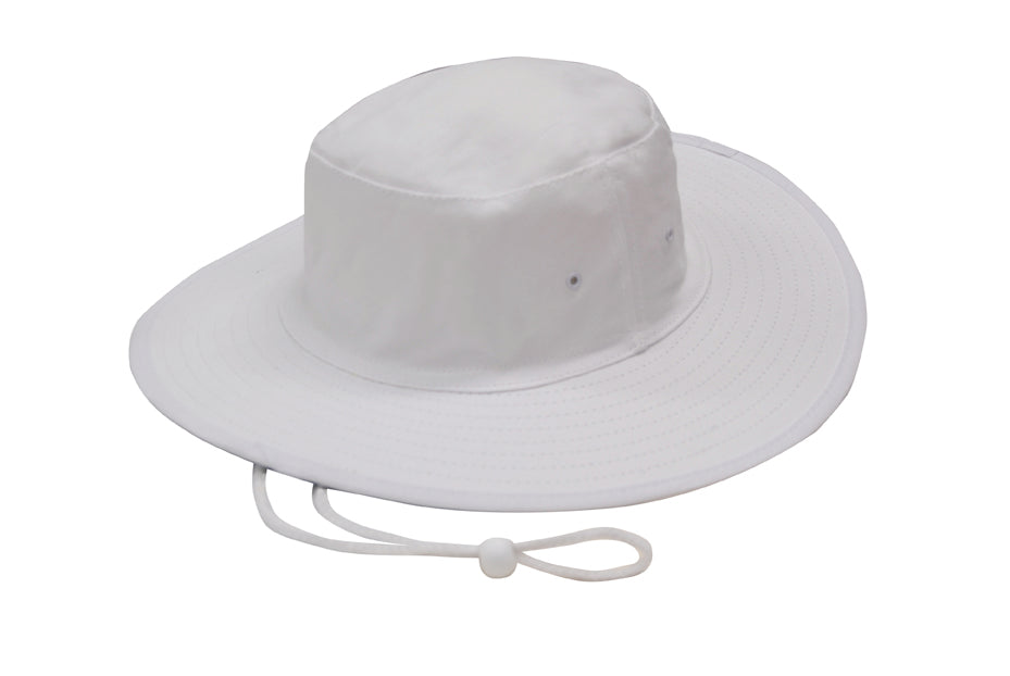 Canvas Hat in White