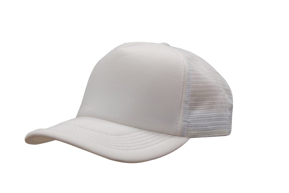 Truckers Mesh Cap in White