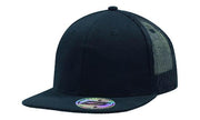 Premium American Twill with Snap Back Pro Sticker in Black