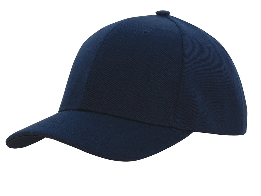 Premium American Twill College Cap in Navy