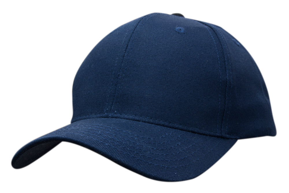 Cotton Twill Cap in Navy