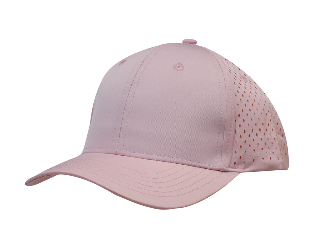 Premium Pioneer Sports Twill with tear drop perforations in Pink