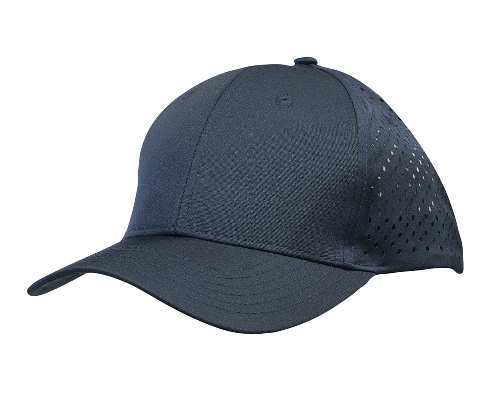 Premium Pioneer Sports Twill with tear drop perforations in Navy