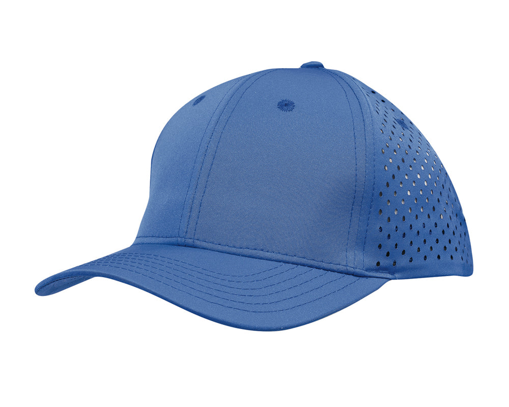 Premium Pioneer Sports Twill with tear drop perforations in Royal