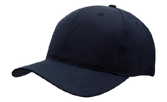 Recycled Breathable Poly Twill Cap in Navy