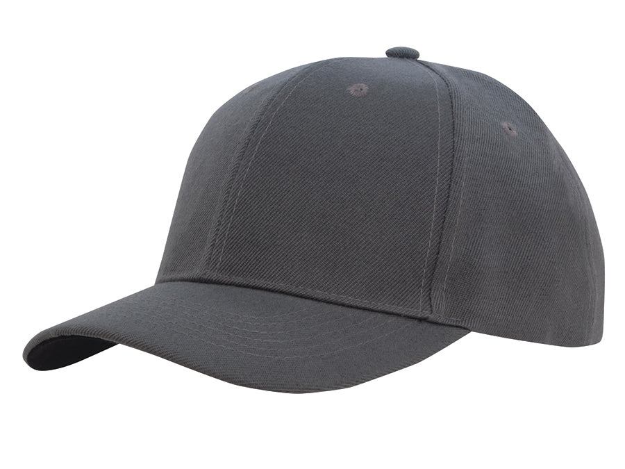 Premium American Recycled Twill Cap in Charcoal
