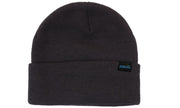 Recycled Roll Up Beanie in Black
