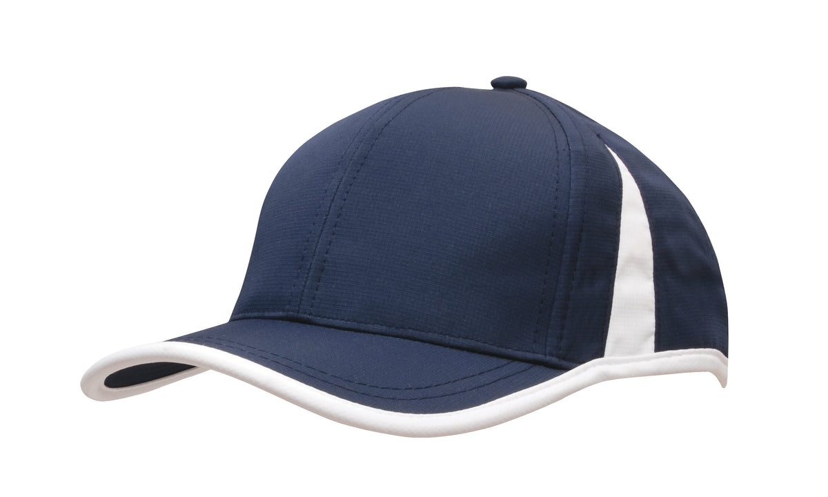 Sports Ripstop with Inserts and Trim in Navy/White
