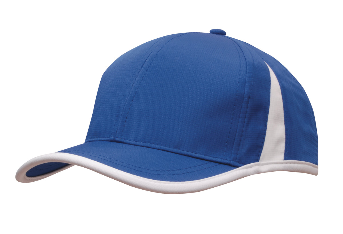 Sports Ripstop with Inserts and Trim in Royal/White