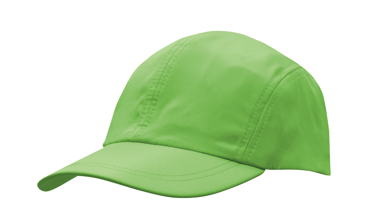 Sports Ripstop with Towelling Sweatband in Bright Green