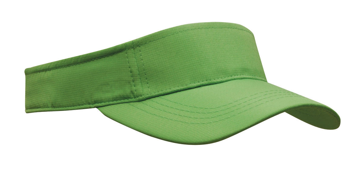 Sports Ripstop Visor in Bright Green