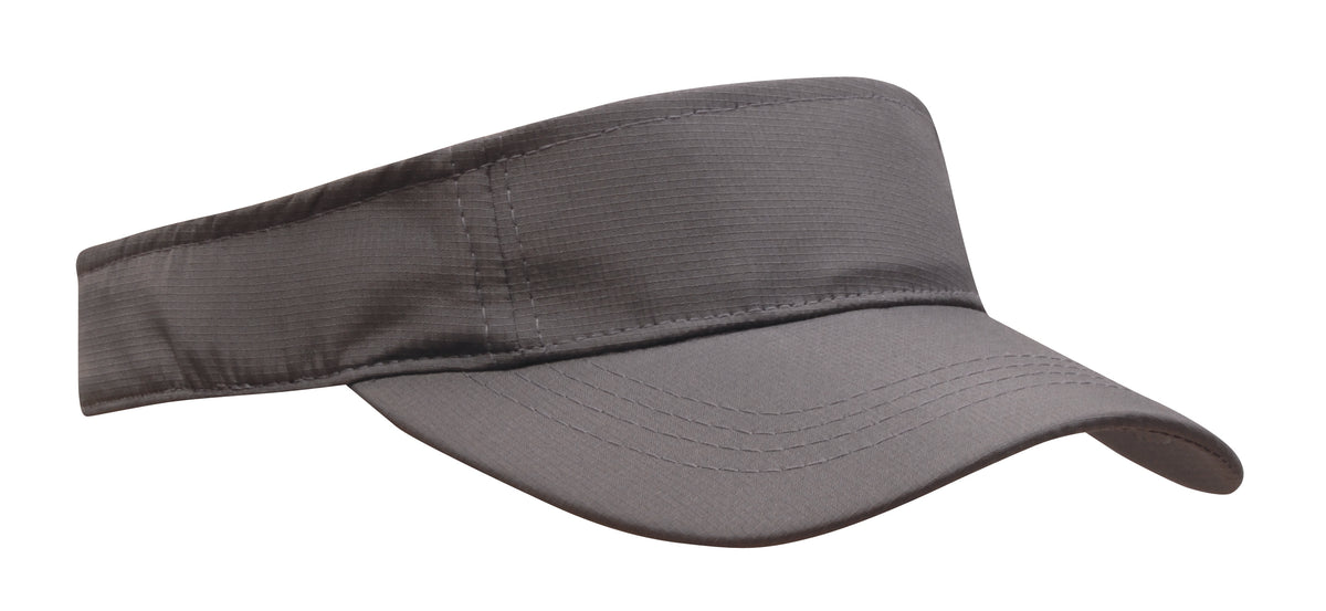 Sports Ripstop Visor in Charcoal