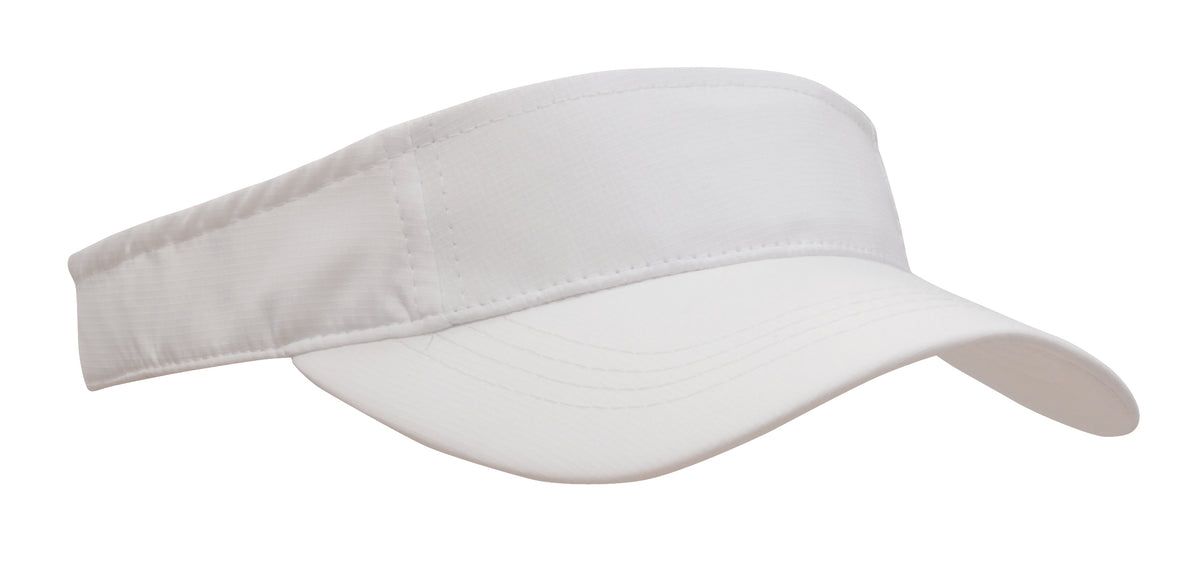 Sports Ripstop Visor in White