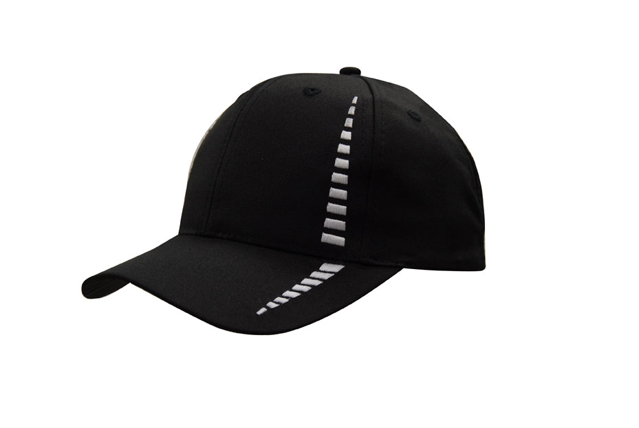 Breathable Poly Twill with Small Check Patterning in Black/White