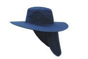 Canvas Sun Hat in Navy
