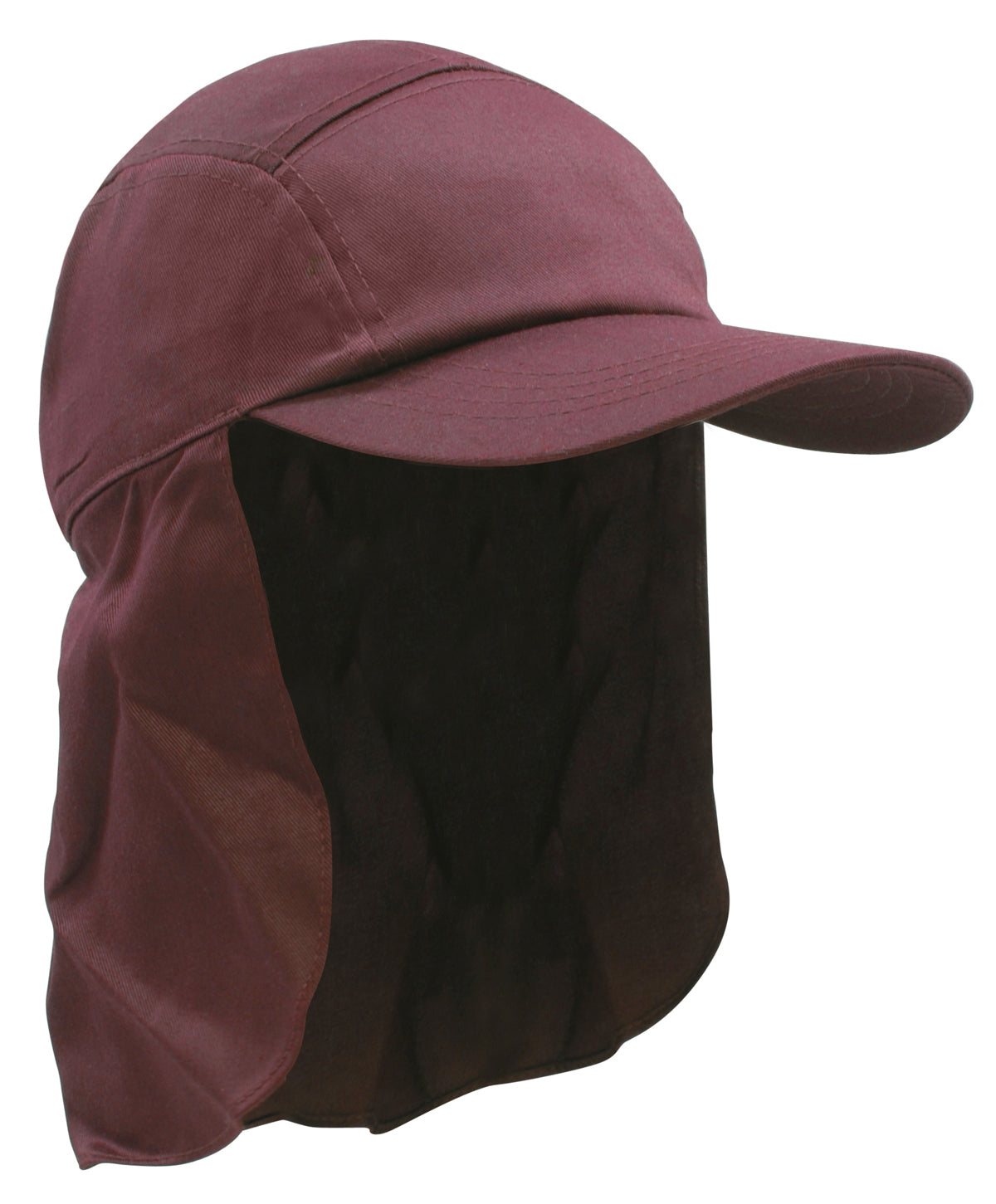 Poly Cotton Legionnaire in Maroon