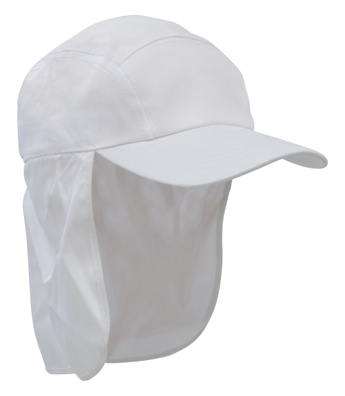 Poly Cotton Legionnaire in White