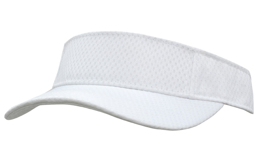 Sports Mesh Visor in White