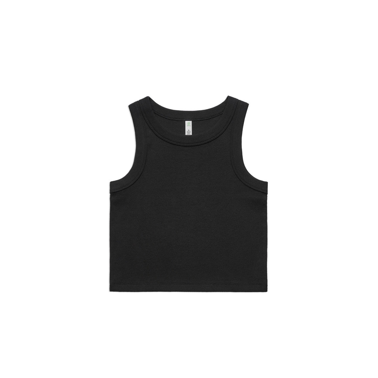 4064G Wo's Organic Rib Crop Tank