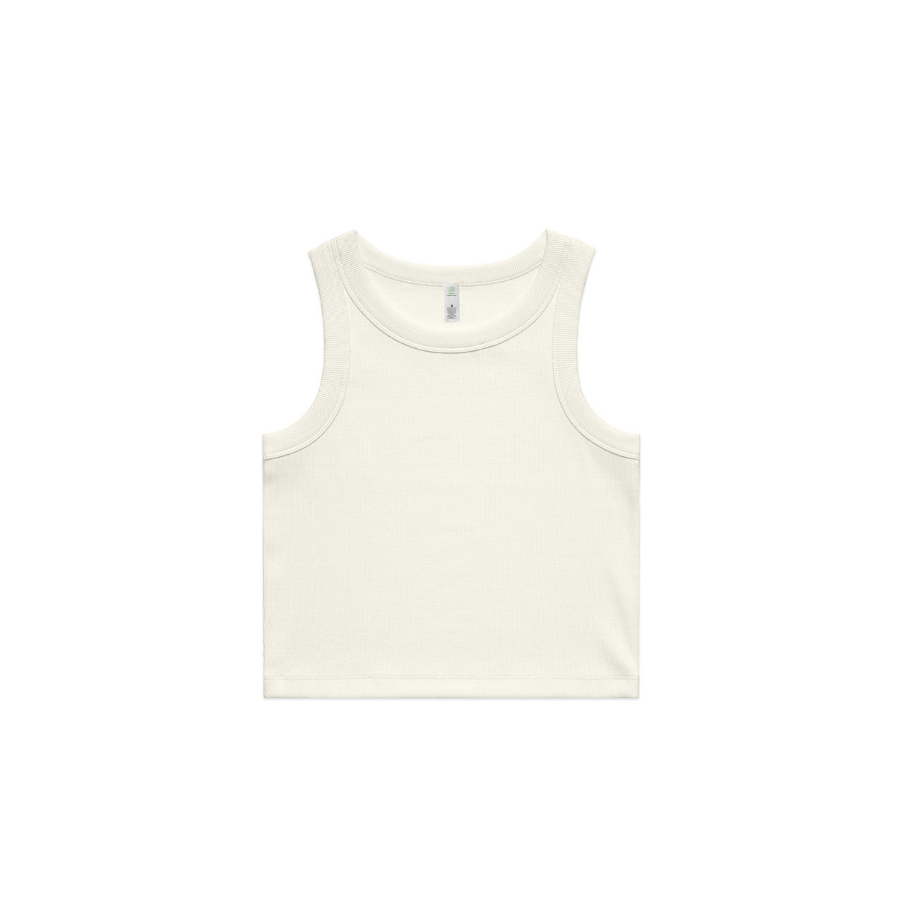 4064G Wo's Organic Rib Crop Tank