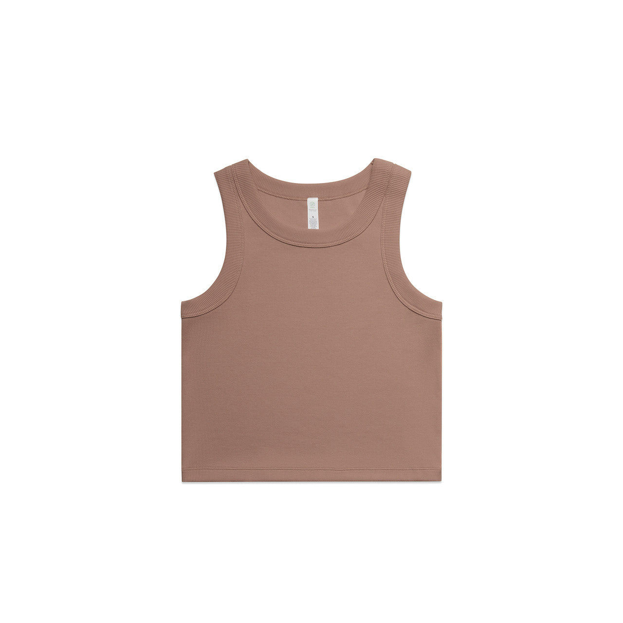 4064G Wo's Organic Rib Crop Tank