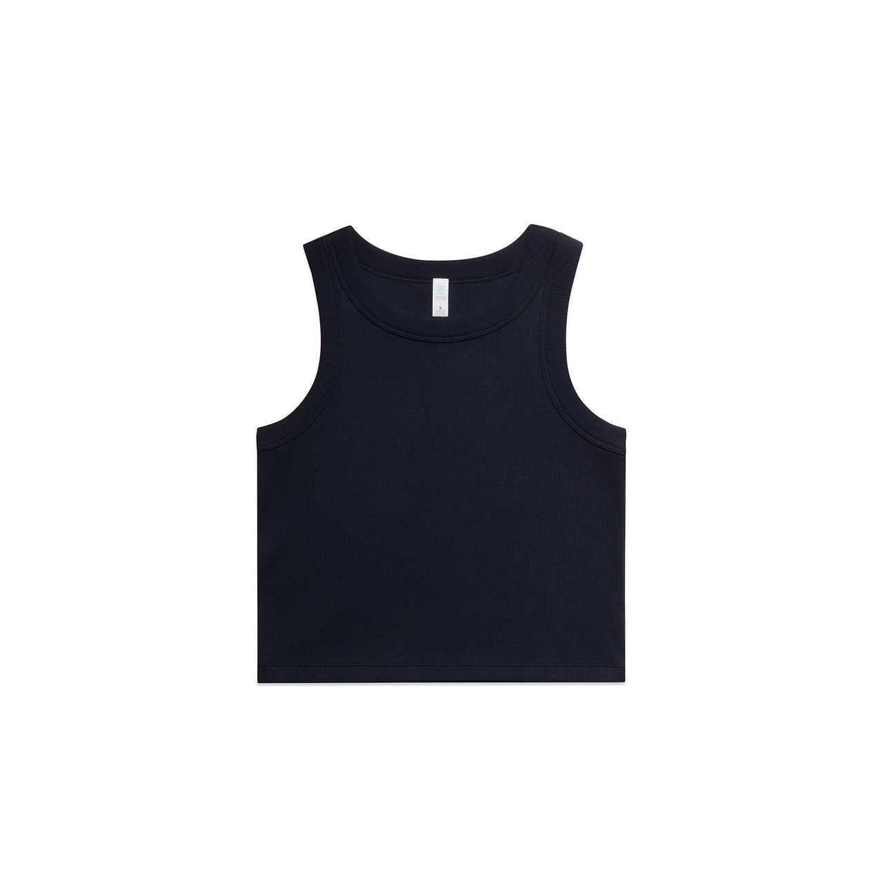4064G Wo's Organic Rib Crop Tank