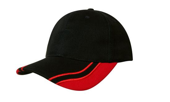Brushed Heavy Cotton with Curved Peak Inserts