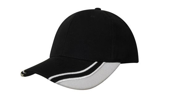 Brushed Heavy Cotton with Curved Peak Inserts
