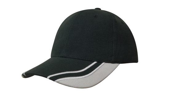 Brushed Heavy Cotton with Curved Peak Inserts