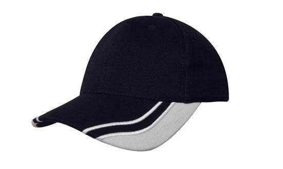 Brushed Heavy Cotton with Curved Peak Inserts