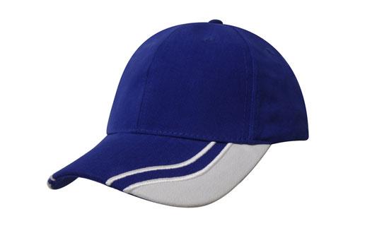 Brushed Heavy Cotton with Curved Peak Inserts