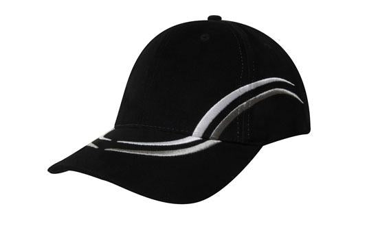 Brushed Heavy Cotton with Curved Embroidery on Crown and Peak