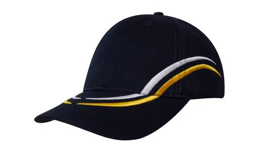 Brushed Heavy Cotton with Curved Embroidery on Crown and Peak