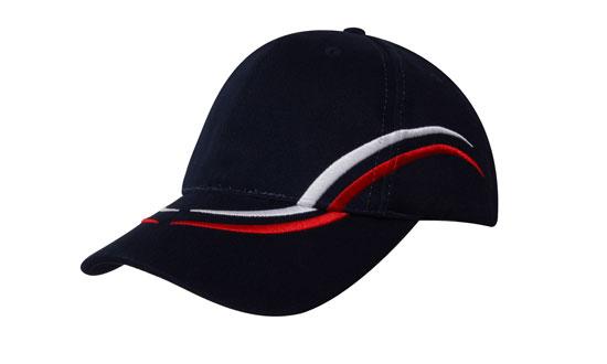 Brushed Heavy Cotton with Curved Embroidery on Crown and Peak