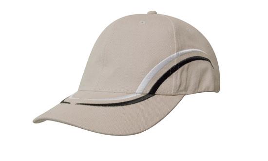 Brushed Heavy Cotton with Curved Embroidery on Crown and Peak