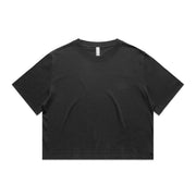 Wo's Heavy Faded Crop Tee