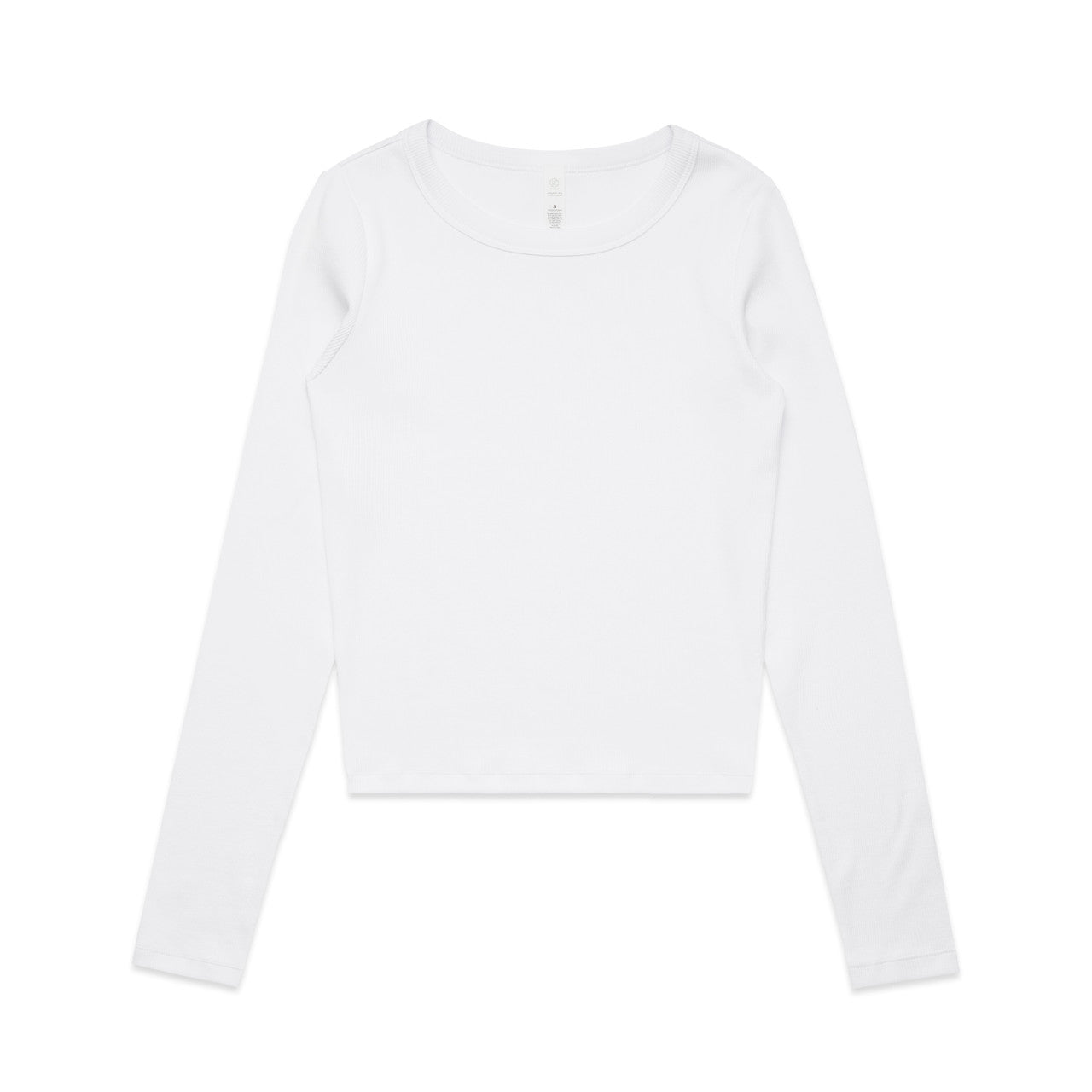 4096 Wo's Organic Rib L/S Tee