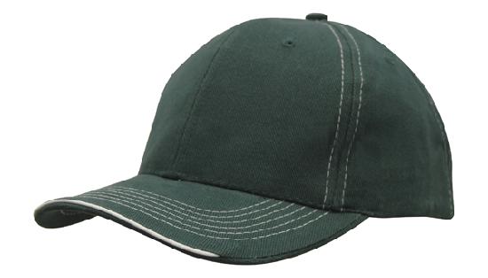 Brushed Heavy Cotton with Contrasting Stitching and Open Lip Sandwich