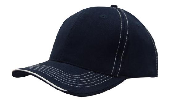 Brushed Heavy Cotton with Contrasting Stitching and Open Lip Sandwich