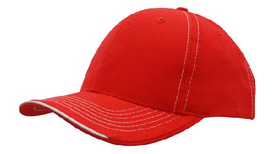 Brushed Heavy Cotton with Contrasting Stitching and Open Lip Sandwich
