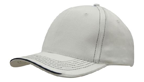 Brushed Heavy Cotton with Contrasting Stitching and Open Lip Sandwich