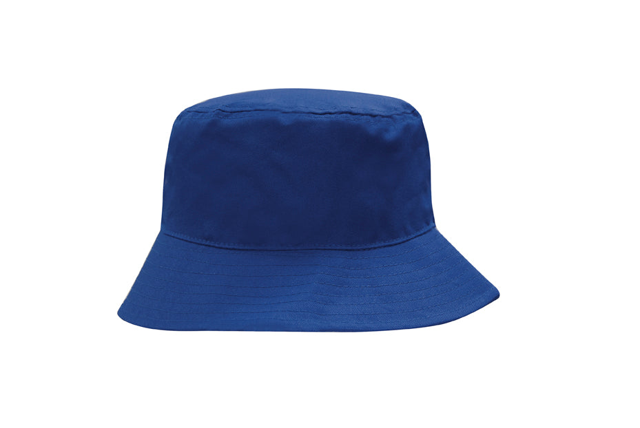Breathable Poly Twill Bucket Hat in Royal
