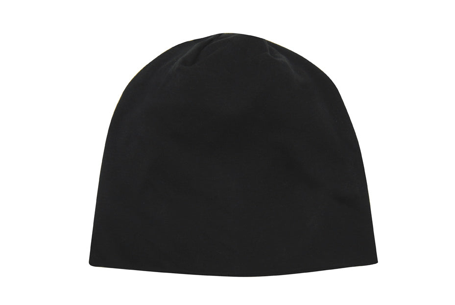 Cotton Beanie - Toque in Black