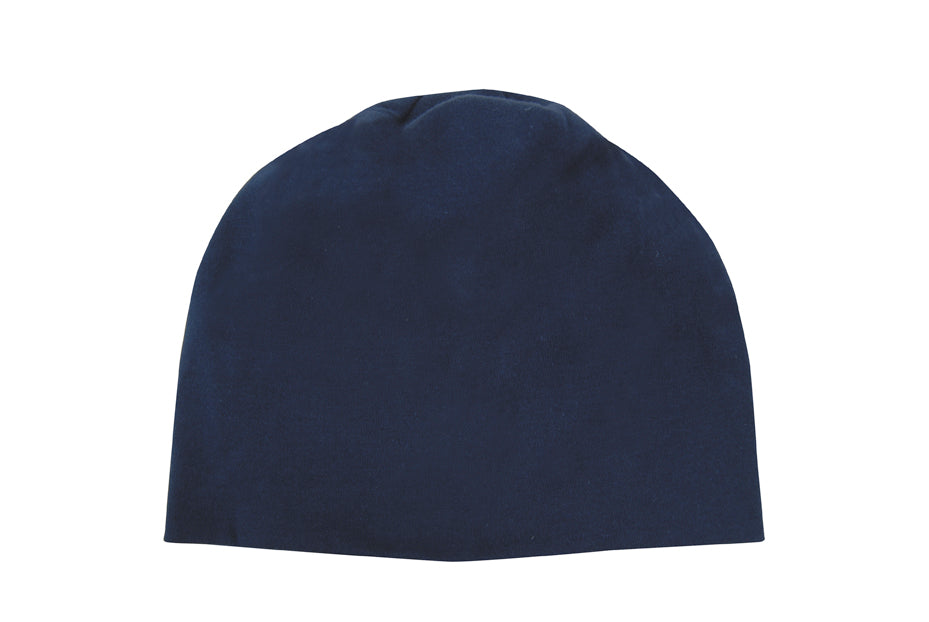 Cotton Beanie - Toque in Navy