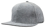 Grey Marle Flannel with Snap Back Pro Styling in Grey Marle