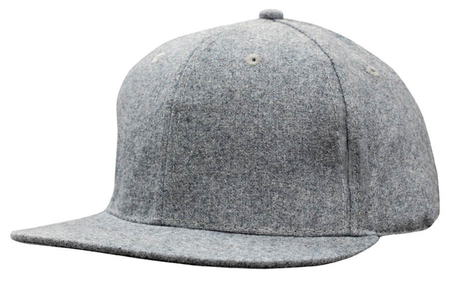 Grey Marle Flannel with Snap Back Pro Styling in Grey Marle