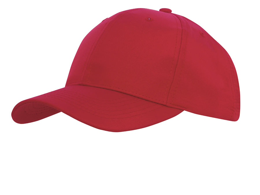 Sports Ripstop Cap in Red