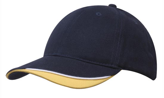 Brushed Heavy Cotton with Indented Peak