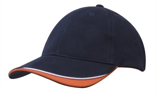 Brushed Heavy Cotton with Indented Peak